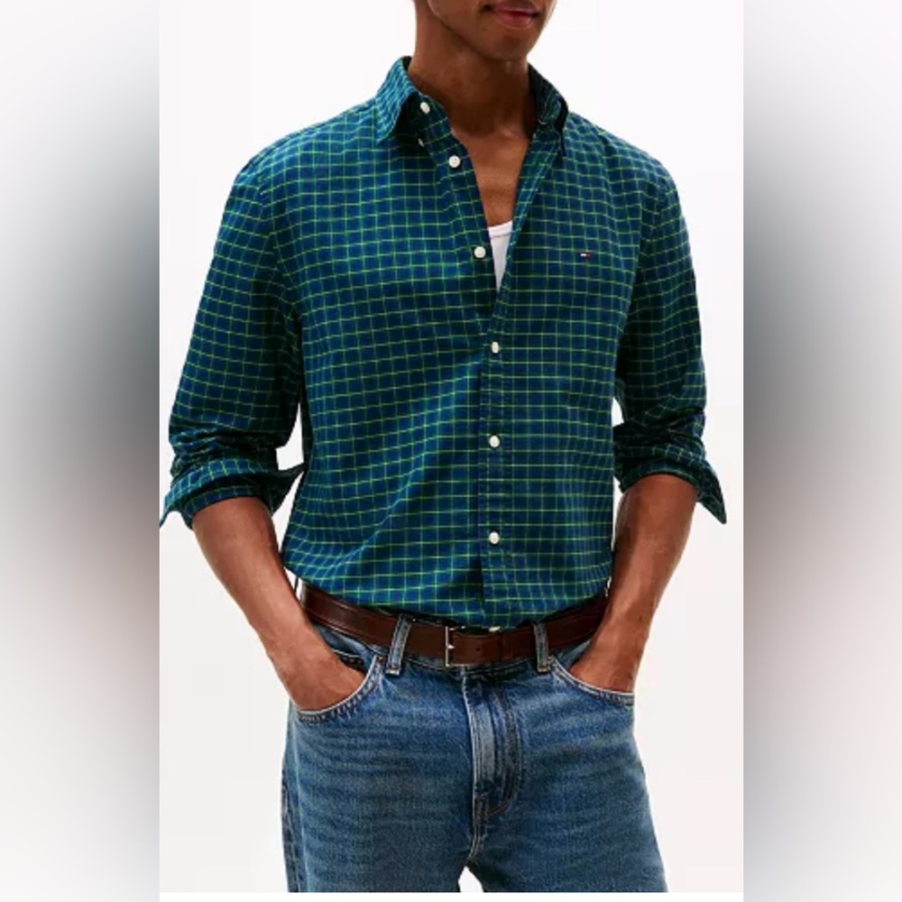 XXL Men's Classic Fit Check Shirt